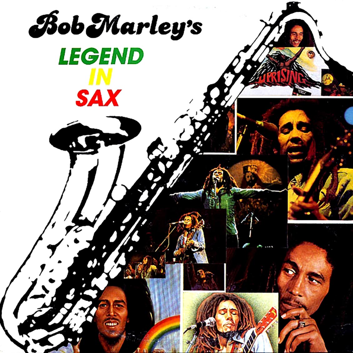Bob Marley - Bob Marley's Legend In Sax vinyl LP front cover