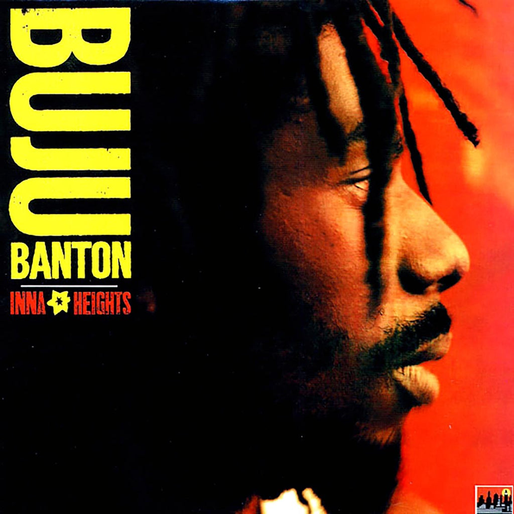 Buju Banton - Inna Heights vinyl LP front cover