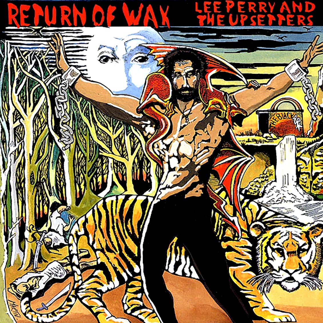 Lee Perry - Return Of Wax vinyl LP front cover