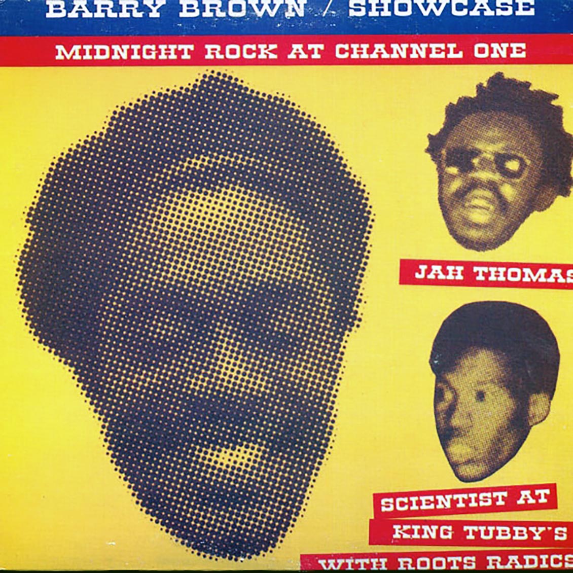 Barry Brown - Showcase: Midnight Rock At Channel One vinyl LP front cover