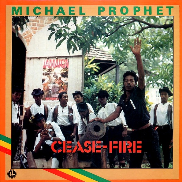 Michael Prophet Cease Fire LP front cover