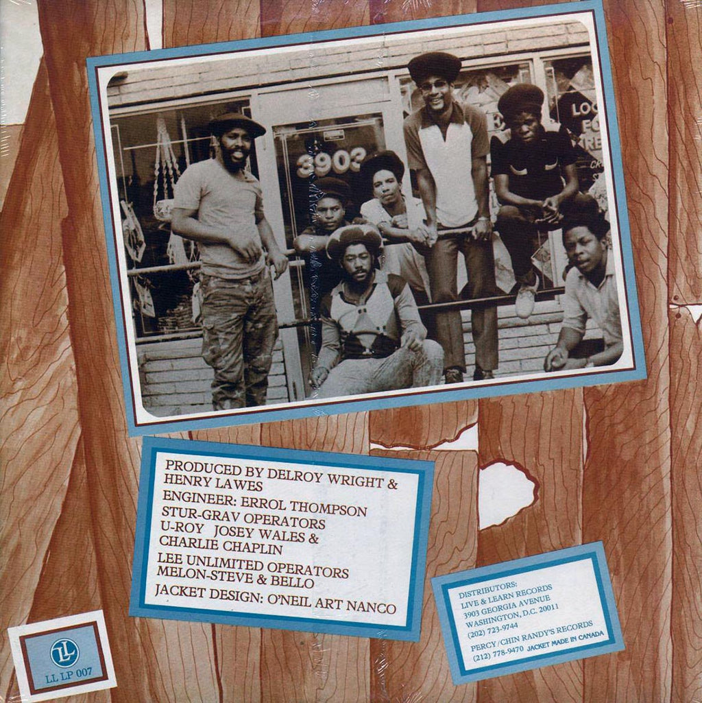 Various - King Sturgav Hi Fi Lee Unlimited vinyl LP back cover