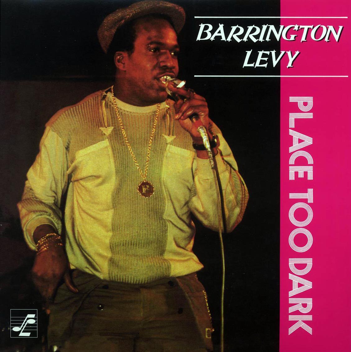 Barrington Levy - Place Too Dark vinyl LP front cover