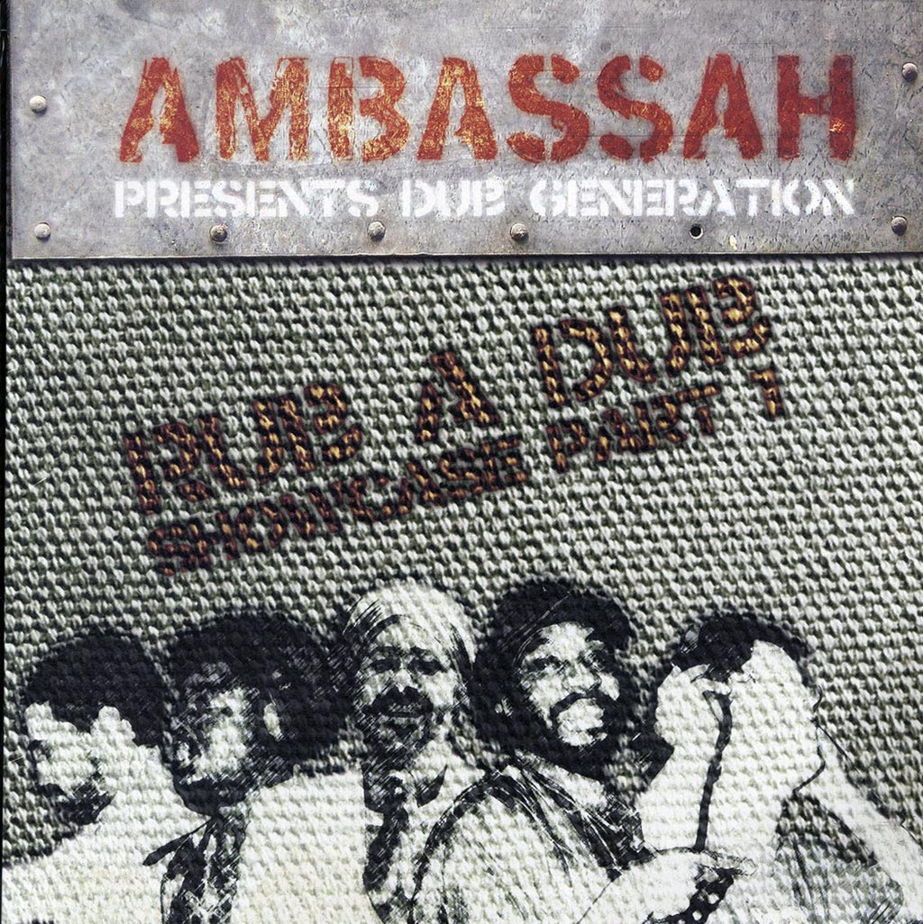 Ambassah - Presents Dub Generation Rub A Dub Showcase Vol 1 vinyl LP front cover