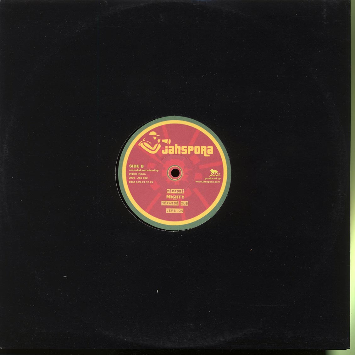 King Kong - Evolution EP vinyl LP back cover