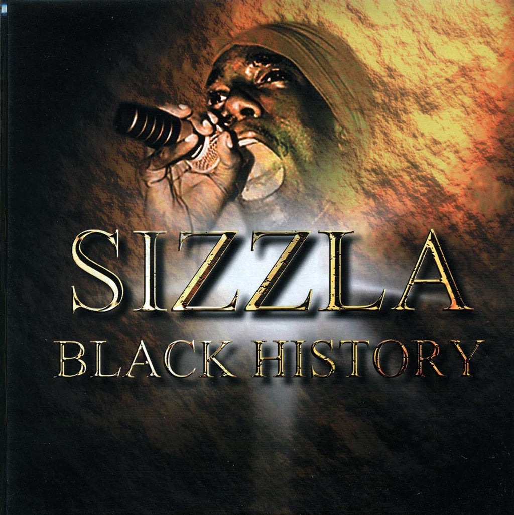 Sizzla - Black History vinyl LP front cover
