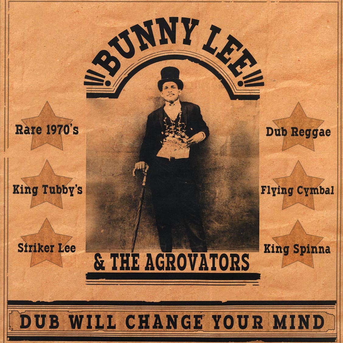 Bunny Lee, King Tubby, Sly & Robbie, Etc. - Dub Will Change Your Mind vinyl LP front cover