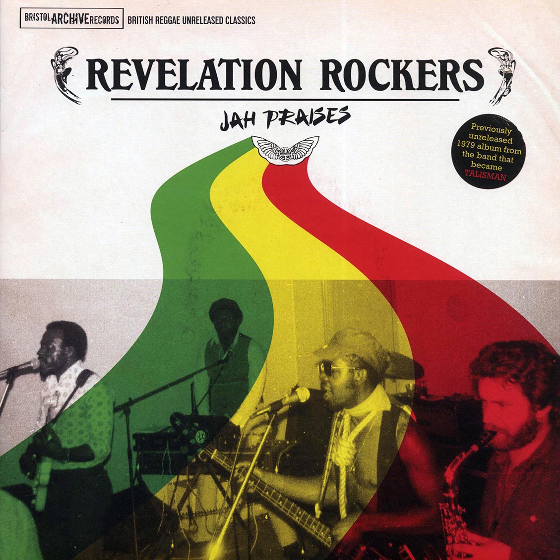 Revelation Rockers - Jah Praises (2012 FIRST PRESS) vinyl LP front cover