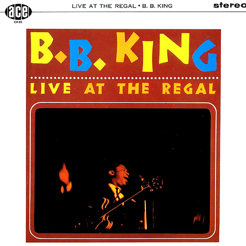 BB King - Live At The Regal vinyl LP front cover