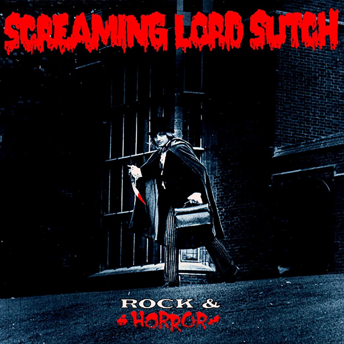 Screaming Lord Sutch - Rock & Horror vinyl LP front cover