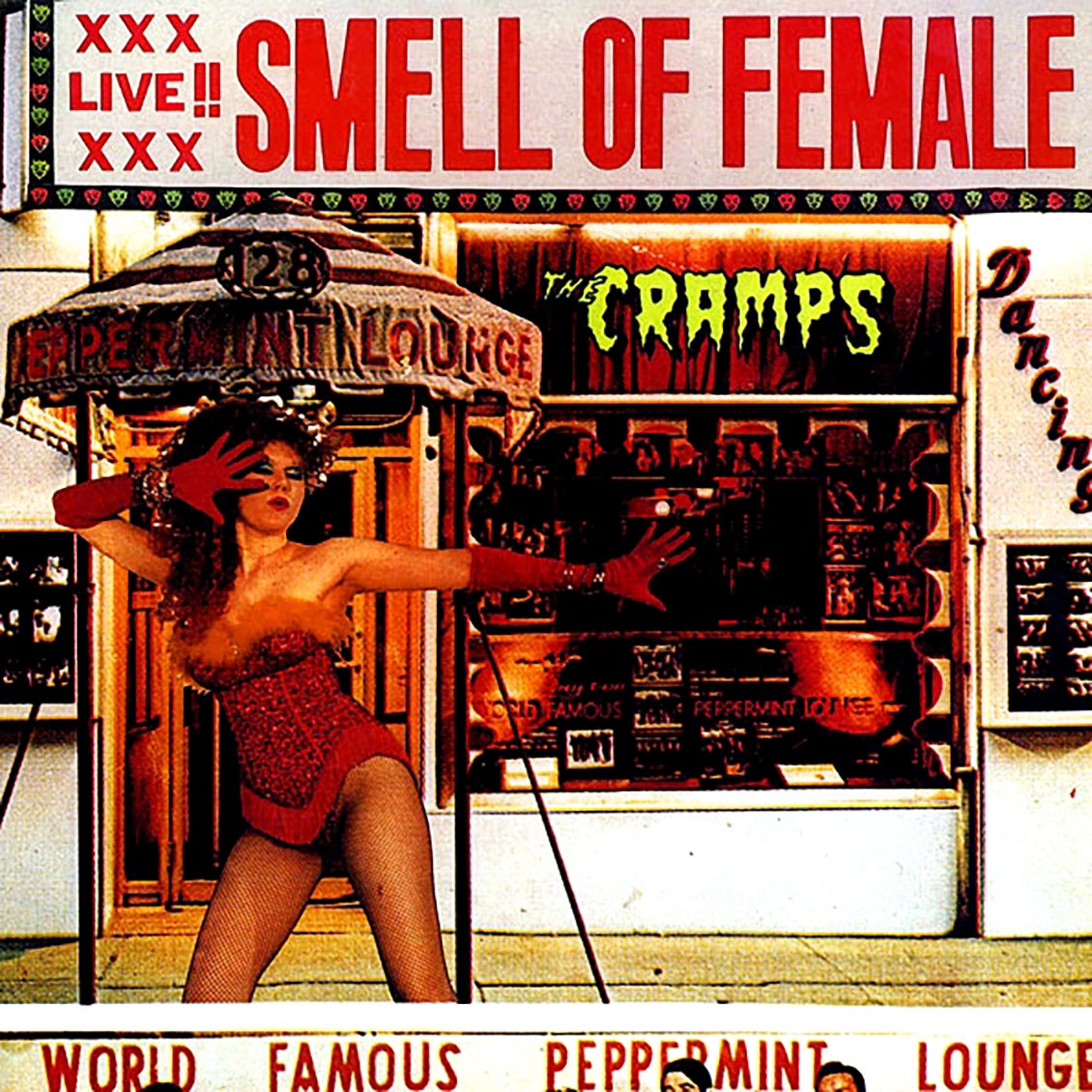 The Cramps - Smell Of Female vinyl LP front cover