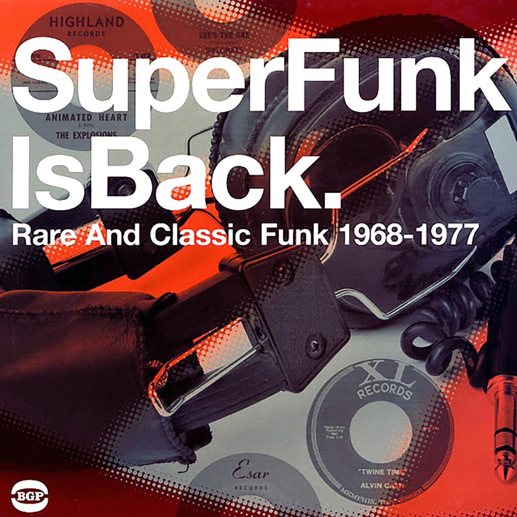 Smokey Wilson, Dyke & The Blazers, The Phillips Brothers, Etc. - Superfunk Is Back: Rare And Classic Funk 1968-1977 (2xLP) vinyl LP front cover