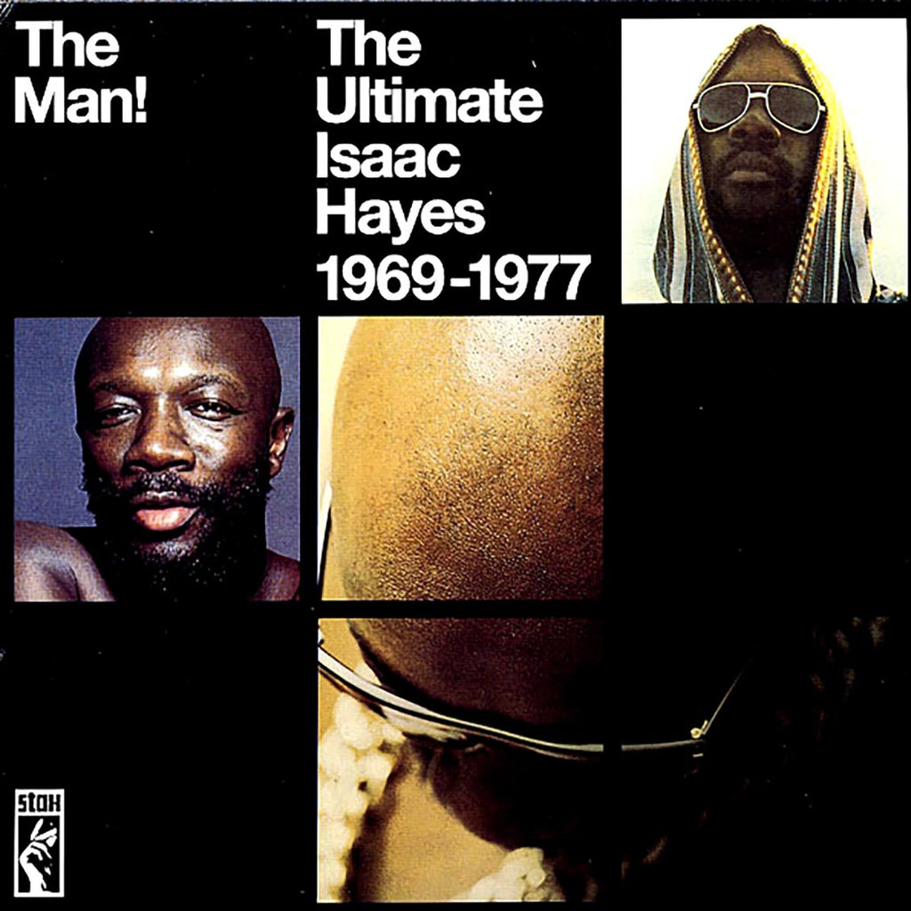 Isaac Hayes - The Man: The Ultimate Isaac Hayes 1969-1977 (2xLP) vinyl LP front cover