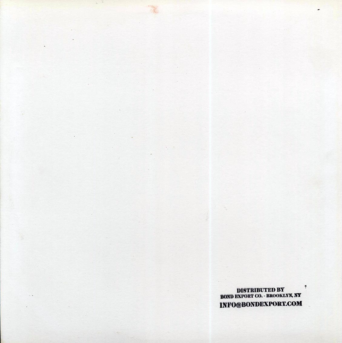 The Revolutionaries - Satta Dub Strictly Roots: Disco Mix (SILKSCREEN JACKET) (2012 FIRST PRESS) (ltd. ed.) (silkscreen) vinyl LP back cover