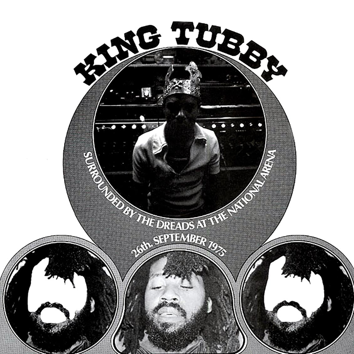 King Tubby - Surrounded By The Dreads At The National Arena vinyl LP front cover