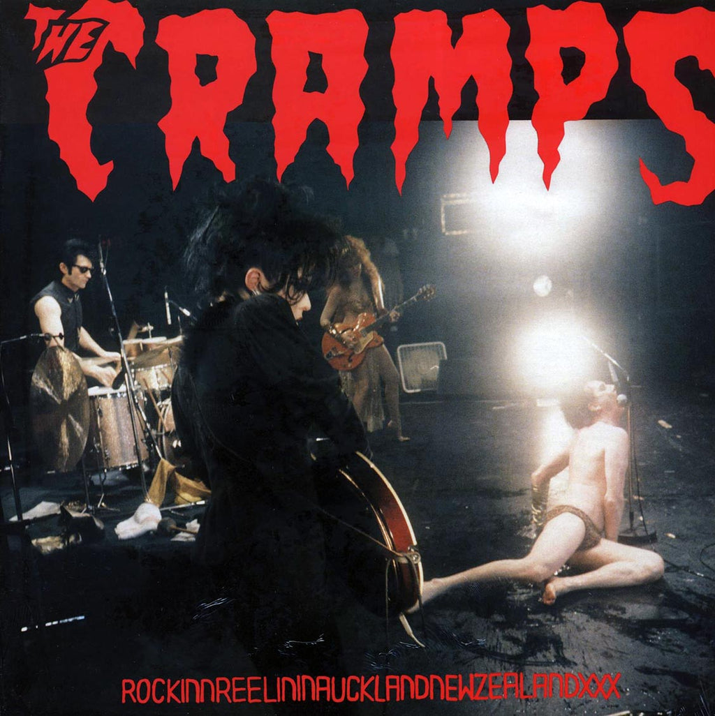 The Cramps - Rockinnreelininaucklandandnewzealandxxx (180g) vinyl LP front cover