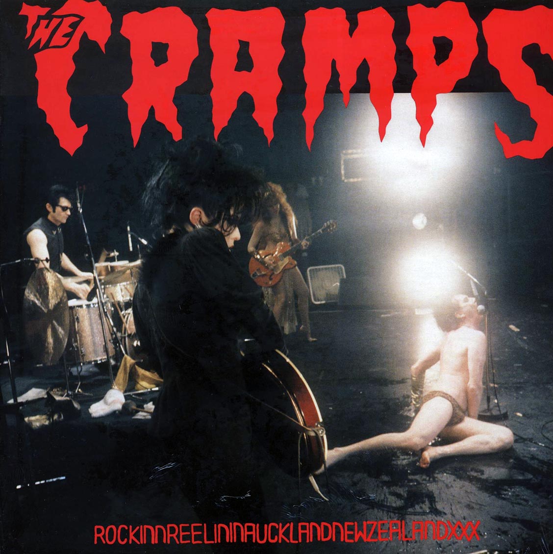The Cramps - Rockinnreelininaucklandandnewzealandxxx (180g) vinyl LP front cover