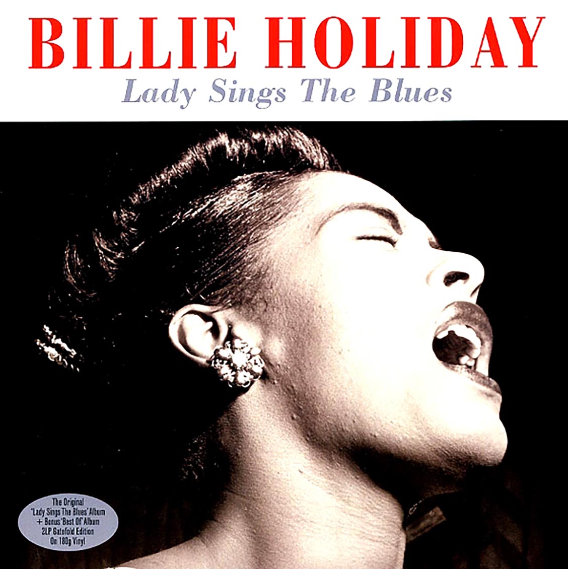 Billie Holiday - Lady Sings The Blues (2xLP) (180g) vinyl LP front cover