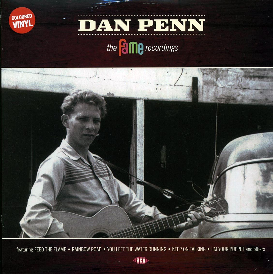 Dan Penn - The Fame Recordings (2xLP) (180g) (colored vinyl) vinyl LP front cover
