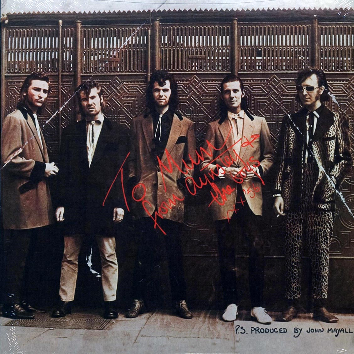 The Aynsley Dunbar Retaliation - To Mum, From Aynsley And The Boys (180g) vinyl LP front cover