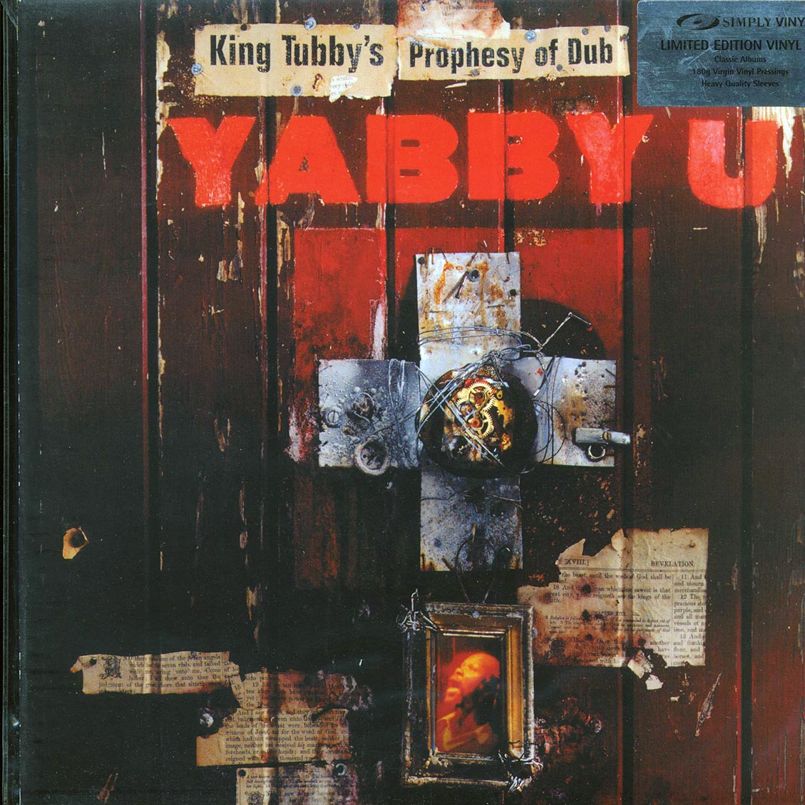Yabby You - King Tubby's Prophesy Of Dub (180g) vinyl LP front cover