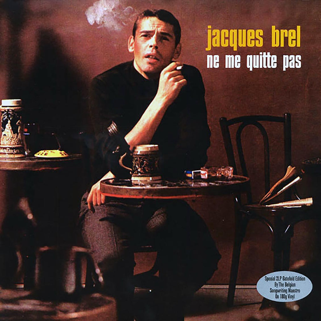 Jacques Brel - Ne Me Quitte Pas (2xLP) (180g) vinyl LP front cover