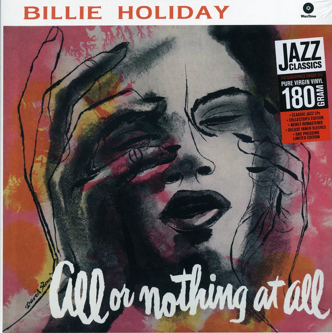 Billie Holiday - All Or Nothing At All (ltd. ed.) (180g) vinyl LP front cover