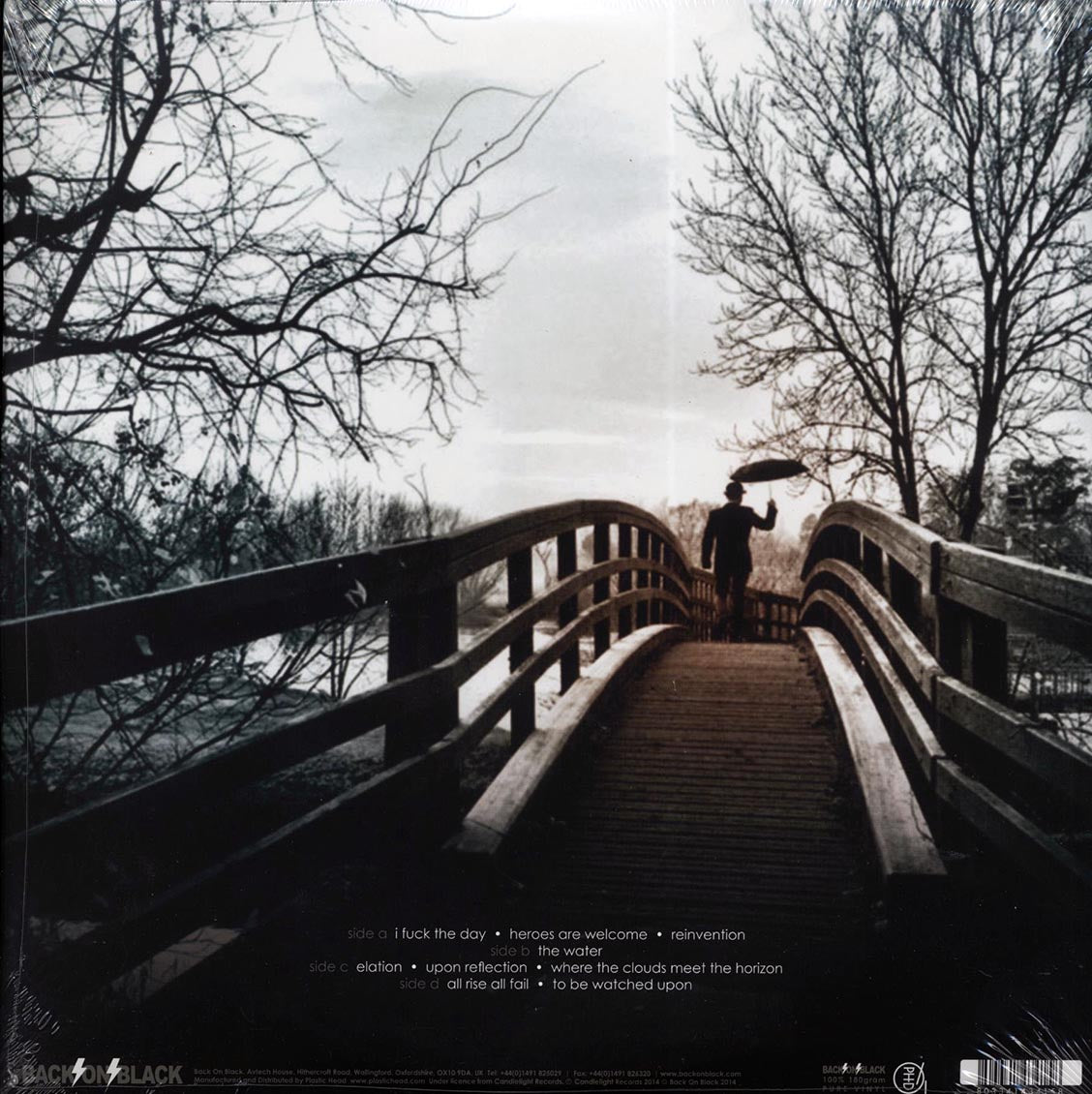 October File - The Application Of Loneliness, Ignorance, Misery, Love And Despair: An Introspective Of The Human Condition (2xLP) (180g) (colored vinyl) vinyl LP back cover