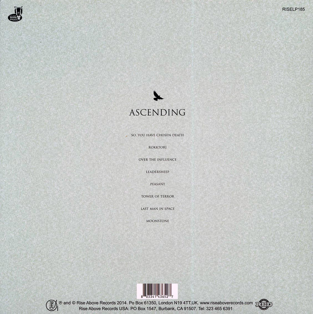 Saturn - Ascending: Live In Space (180g) vinyl LP back cover