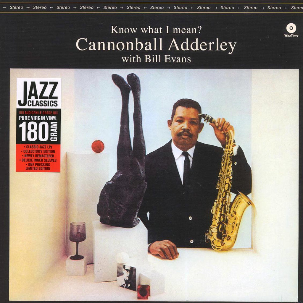Cannonball Adderley, Bill Evans - Know What I Mean? (ltd. ed.) (180g) (remastered) vinyl LP front cover