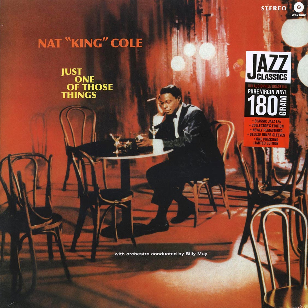 Nat King Cole - Just One Of Those Things (+4 bonus tracks) (ltd. ed.) (180g) (remastered) vinyl LP front cover