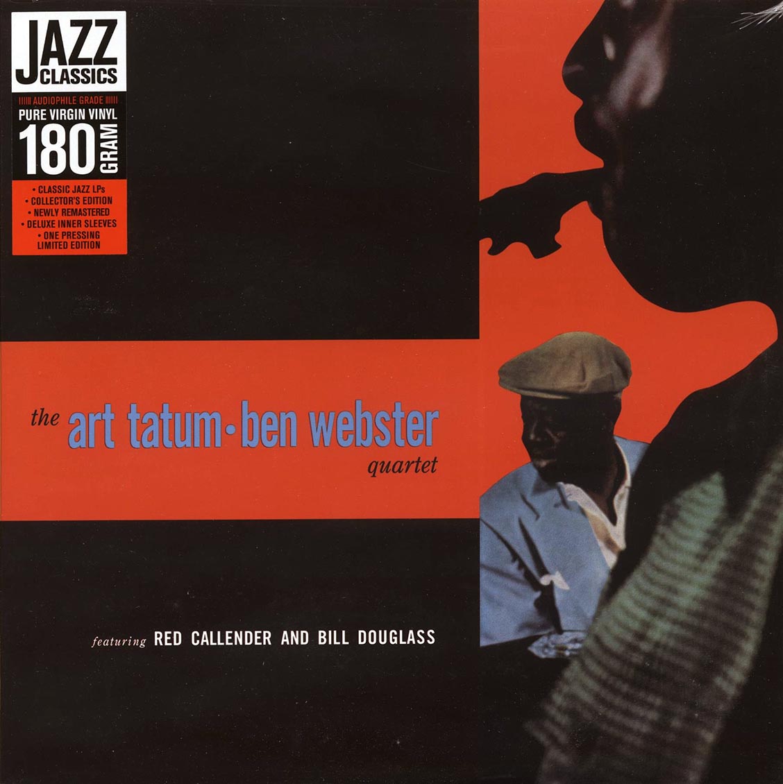 Art Tatum, Ben Webster - Art Tatum-Ben Webster Quartet (ltd. ed.) (180g) (remastered) vinyl LP front cover