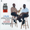 Louis Armstrong, Oscar Peterson - Louis Armstrong Meets Oscar Peterson (ltd. ed.) (180g) (remastered) vinyl LP front cover