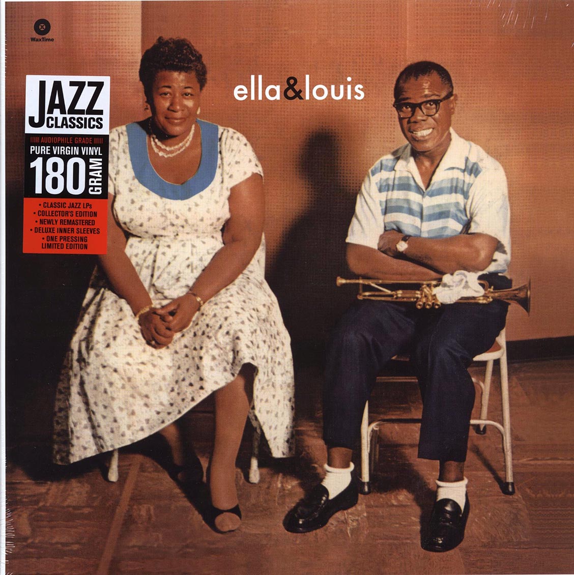 Ella Fitzgerald, Louie Armstrong - Ella & Louis (180g) vinyl LP front cover