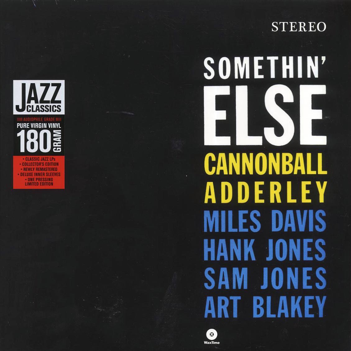 Cannonball Adderley - Somethin' Else (ltd. ed.) (180g) (remastered) vinyl LP front cover