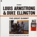 Louis Armstrong, Duke Ellington - Louis Armstrong & Duke Ellington: The Great Summit (+bonus track) (ltd. ed.) (180g) (remastered) vinyl LP front cover