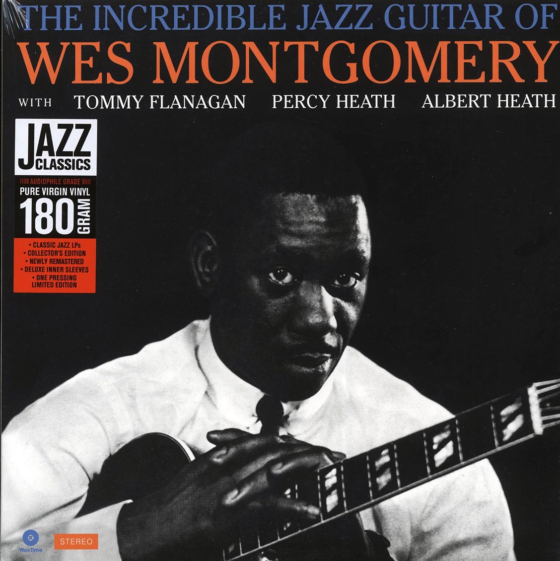 Wes Montgomery - The Incredible Jazz Guitar Of Wes Montgomery (ltd. ed.) (180g) vinyl LP front cover