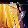 Bill Evans Trio - Explorations (ltd. ed.) (180g) vinyl LP front cover