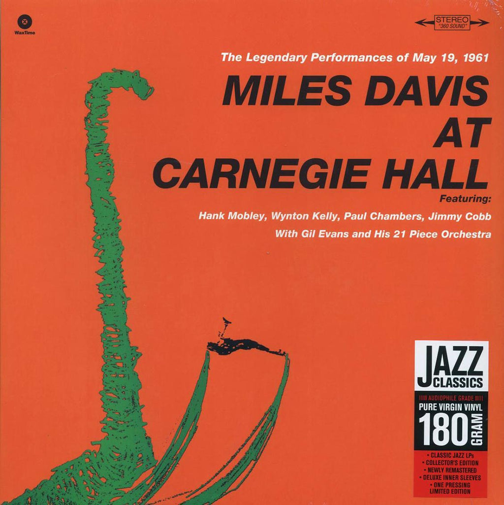 Miles Davis - Miles Davis At Carnegie Hall (+bonus track) (ltd. ed.) (180g) (remastered) vinyl LP front cover
