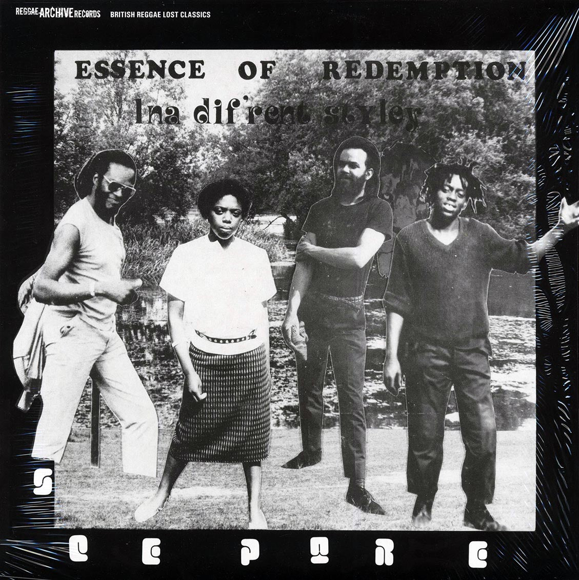 Essence Of Redemption - Ina Dif'rent Styley (2014 FIRST PRESS) (incl. mp3) vinyl LP front cover