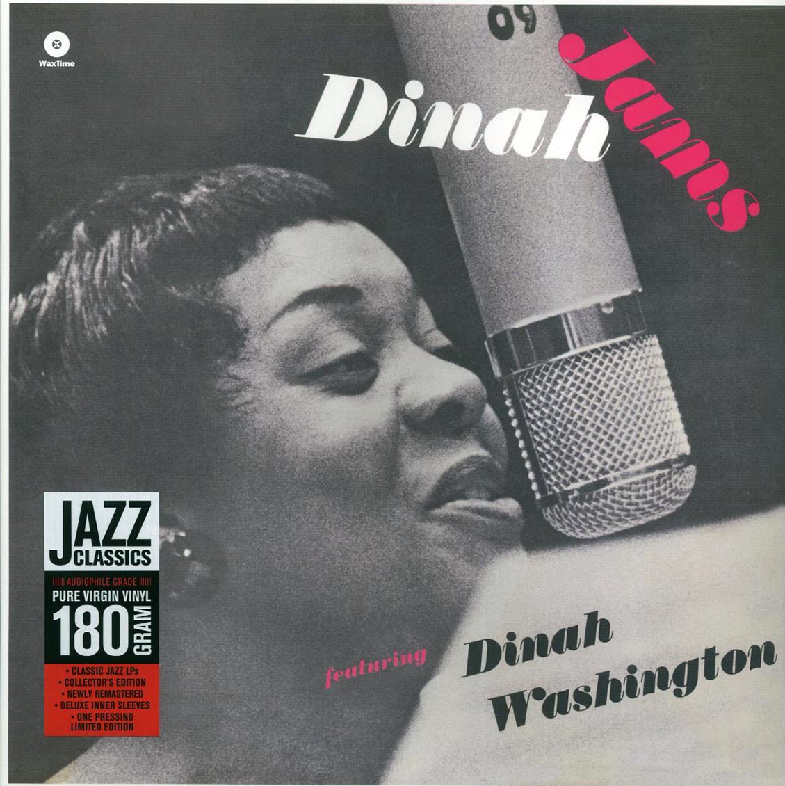 Dinah Washington - Dinah Jams (ltd. ed.) (180g) (remastered) vinyl LP front cover
