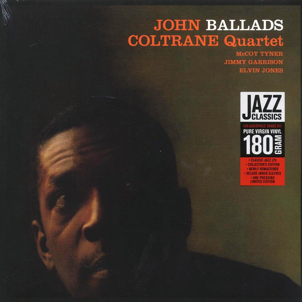John Coltrane Quartet - Ballads (+bonus track) (ltd. ed.) (180g) (remastered) vinyl LP front cover