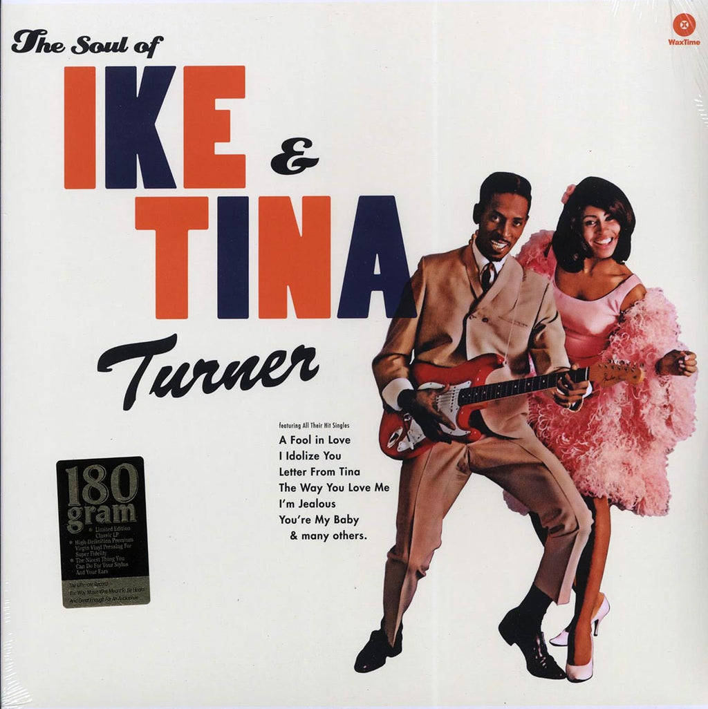 Ike Turner & Tina Turner - The Soul Of Ike & Tina Turner (+4 bonus tracks) (ltd. ed.) (180g) vinyl LP front cover