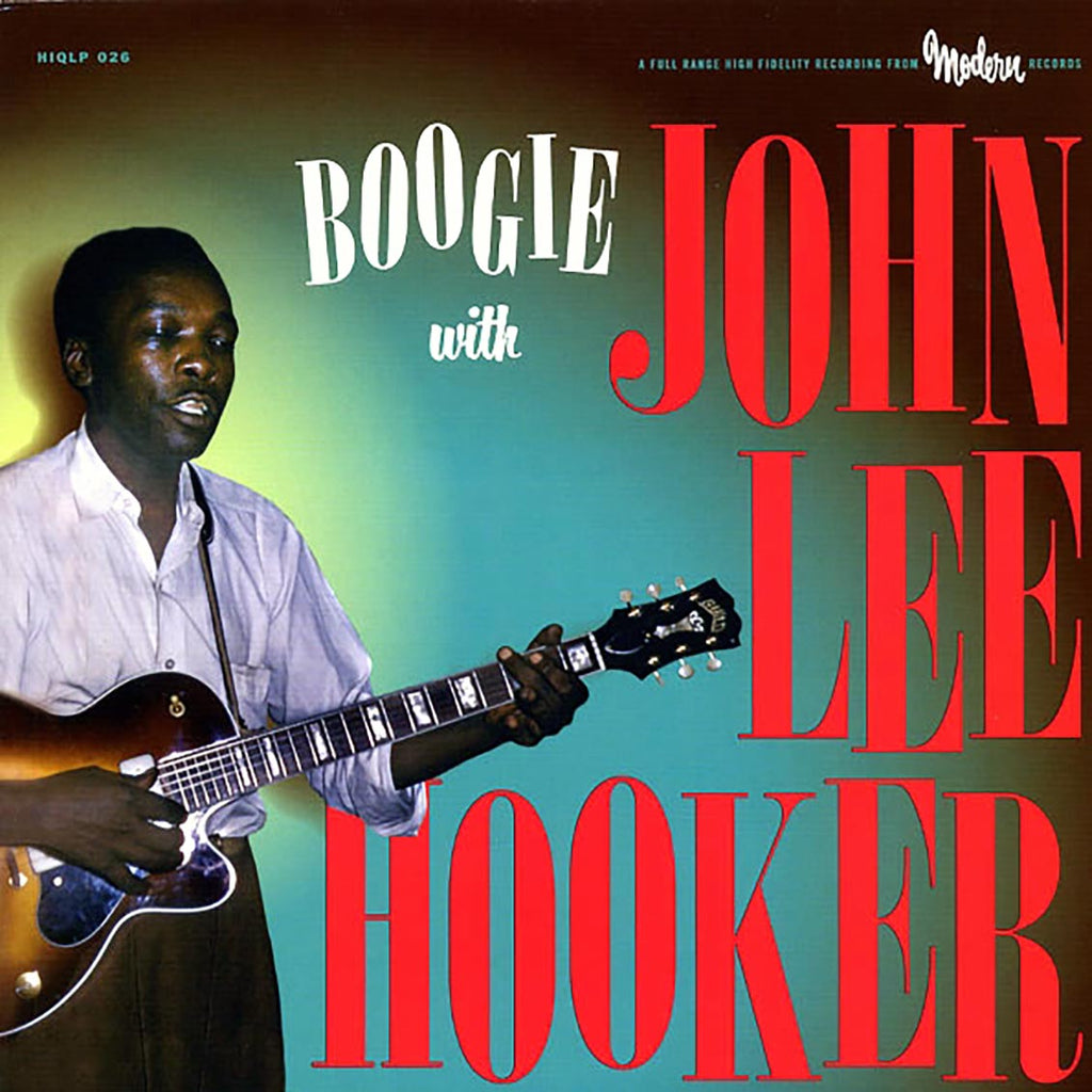 John Lee Hooker - Boogie With John Lee Hooker (180g) vinyl LP front cover