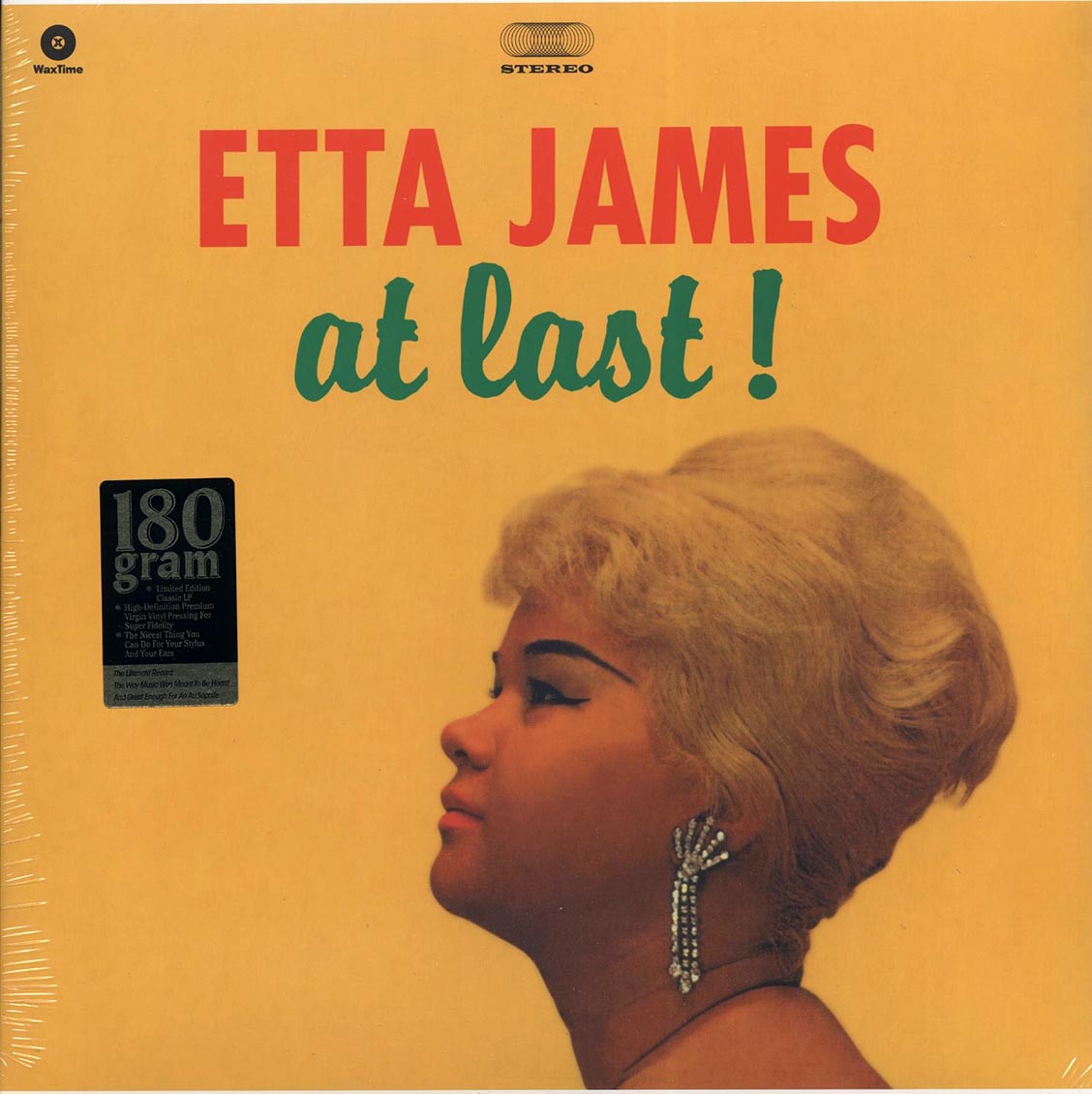 Etta James - At Last! (+4 bonus tracks) (180g) vinyl LP front cover