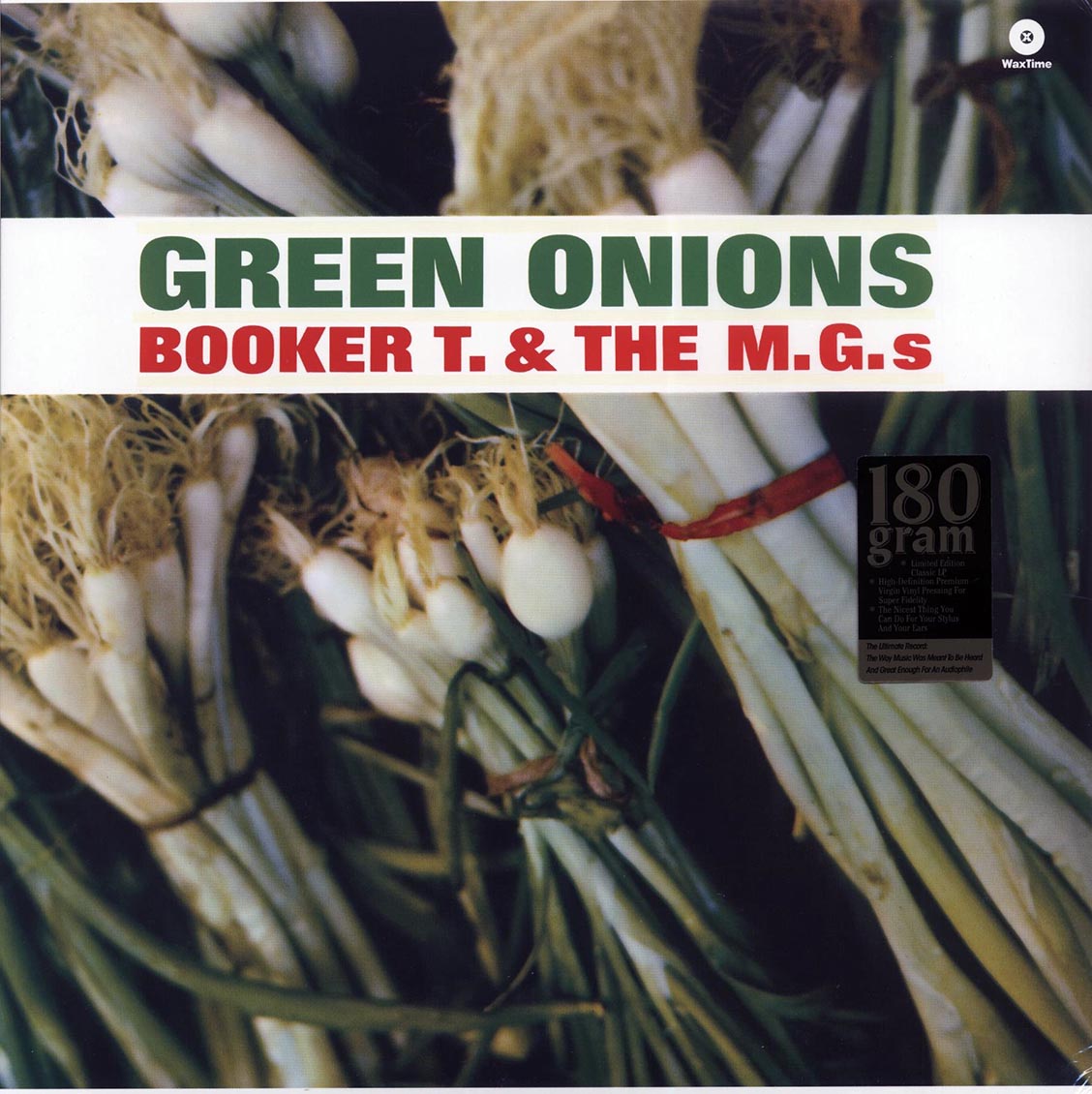 Booker T & The MG's - Green Onions (ltd. ed.) (180g) vinyl LP front cover