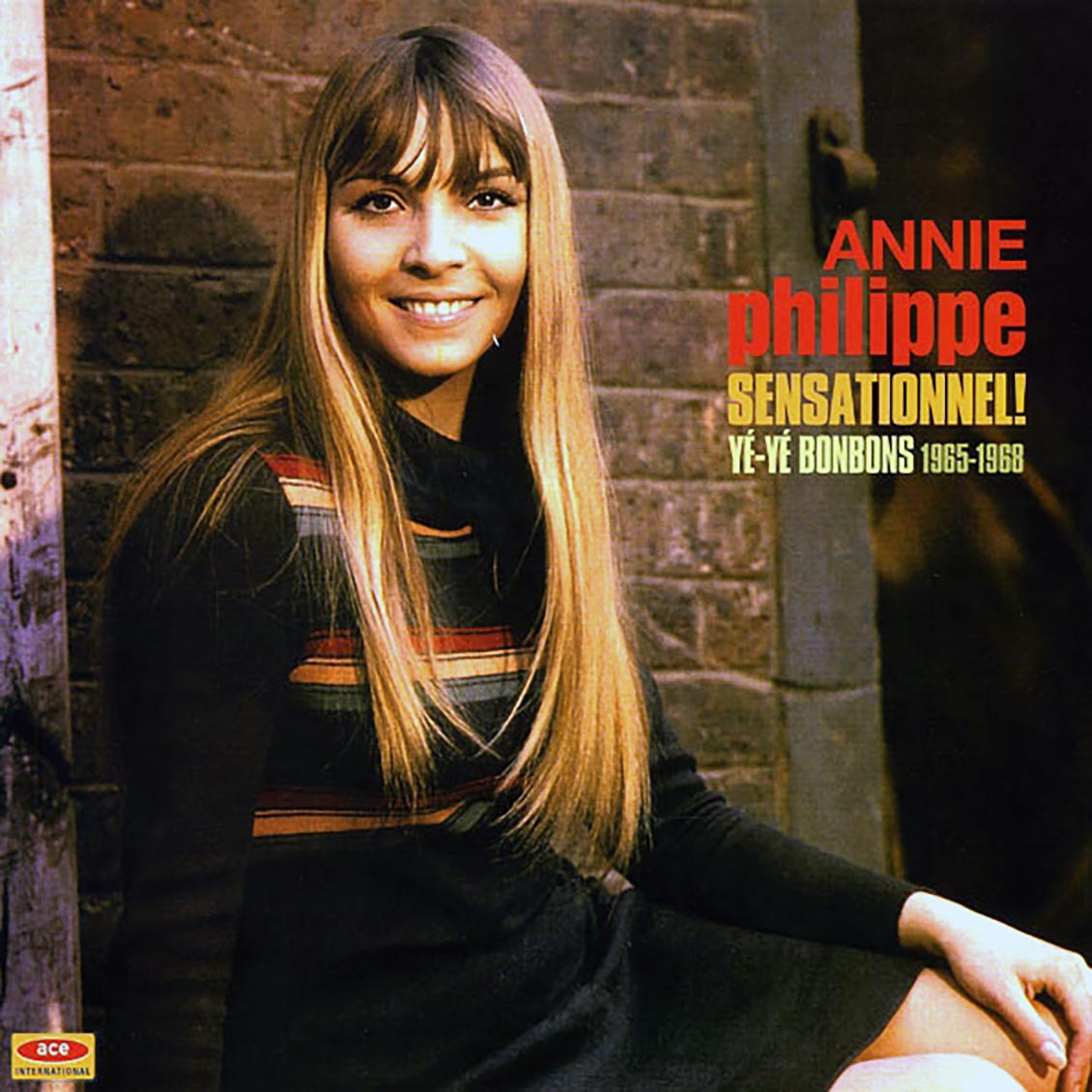 Annie Philippe - Sensationnel! Ye+Ye Bonbons 1965-1968 (180g) vinyl LP front cover
