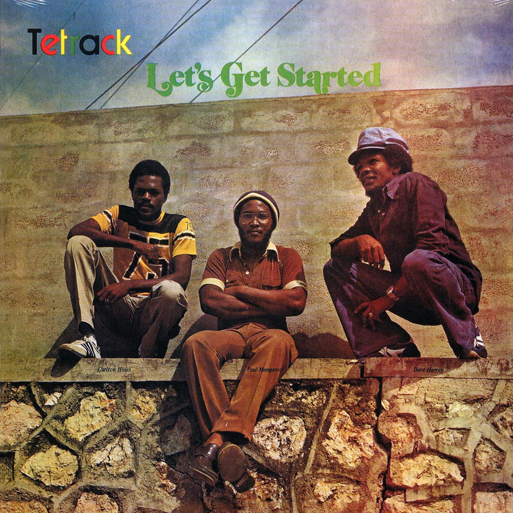 Tetrack - Let's Get Started vinyl LP front cover