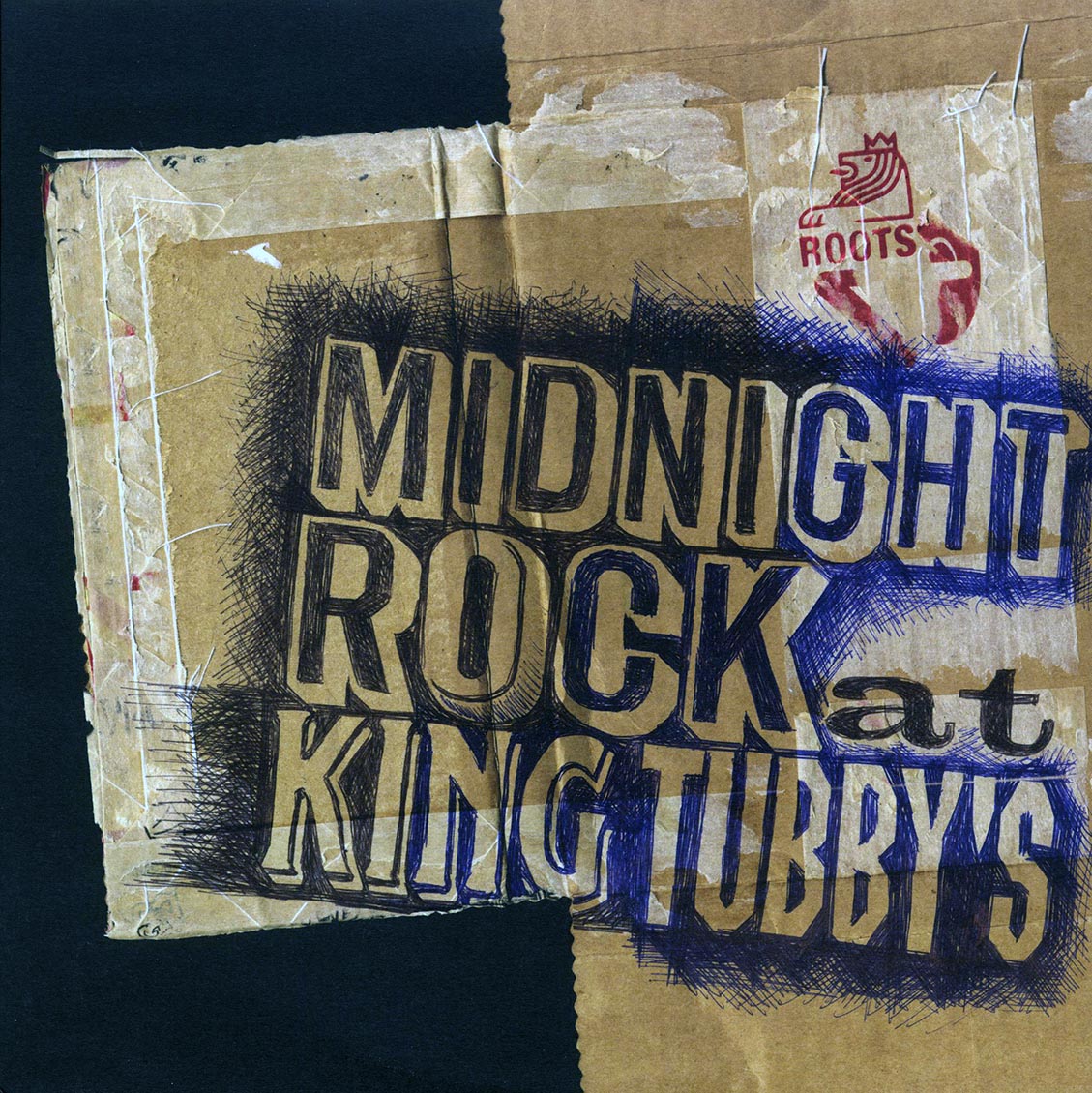 King Tubby - Midnight Rock At King Tubby's vinyl LP front cover
