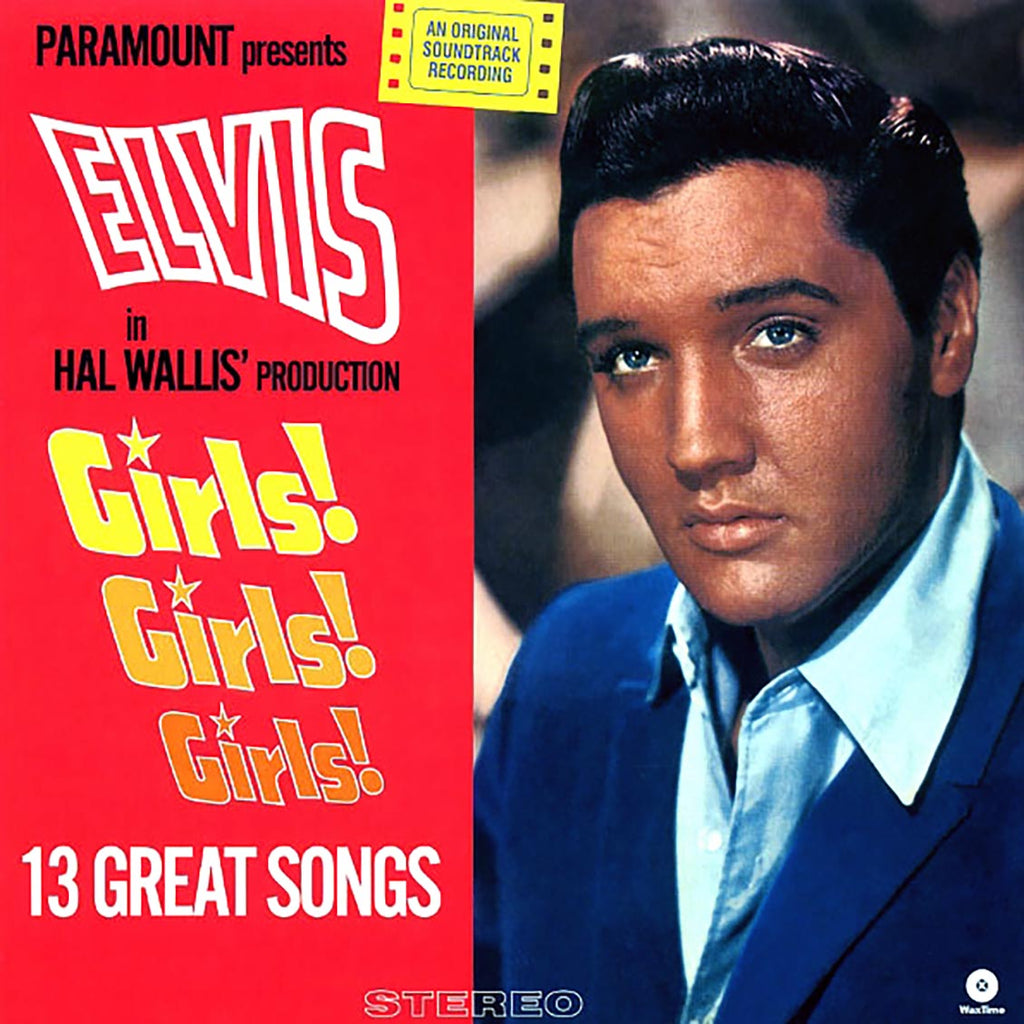Elvis Presley - Girls! Girls! Girls! (+2 bonus tracks) (180g) vinyl LP front cover